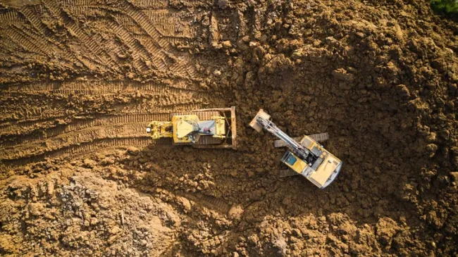 digging